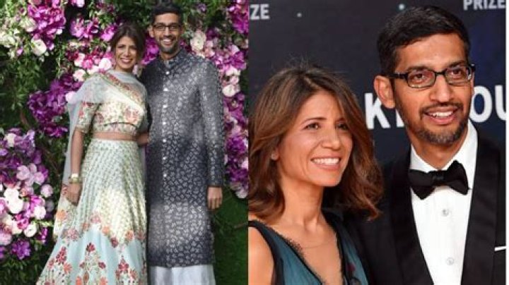 Who Is Sundar Pichai Wife Anjali Pichai? Kids And Net Worth Difference