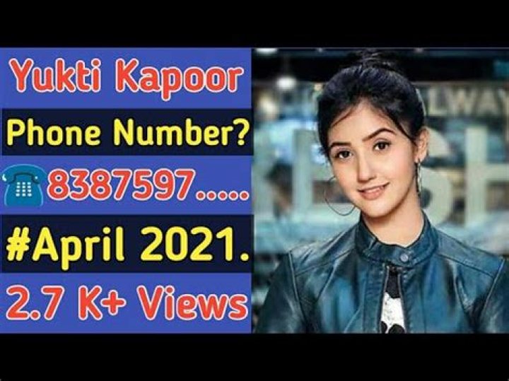 Yukti Kapoor Phone Number WhatsApp Number Contact Number Mobile